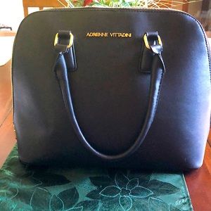 Adrienne Vittadini Classic Smooth Dome Satchel